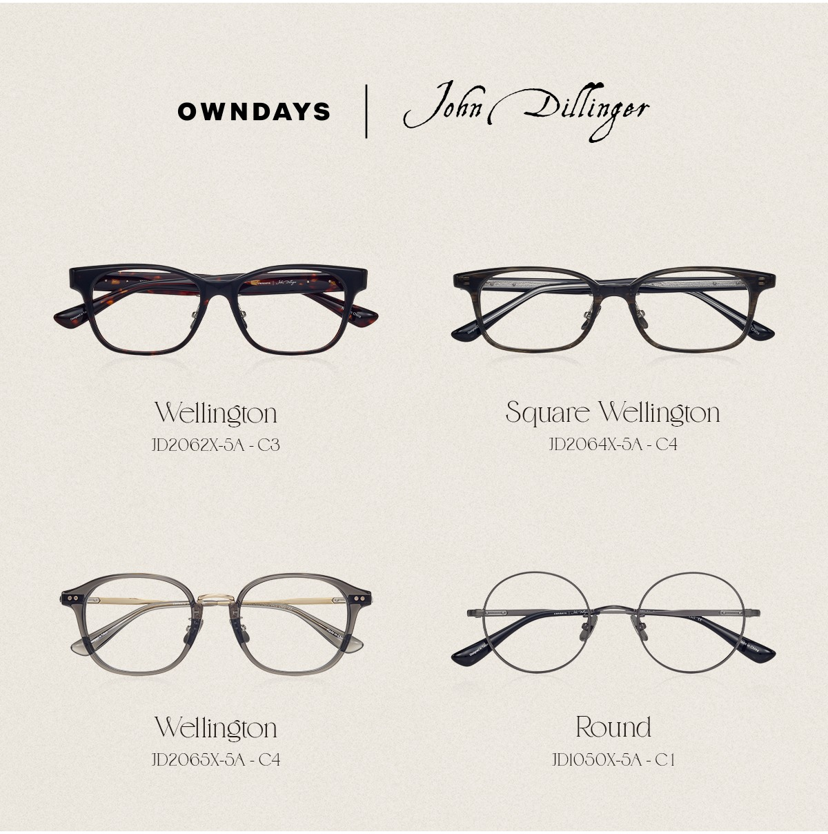 OWNDAYS| John Dillinger | オンデーズ | 那覇メインプレイス | 株式