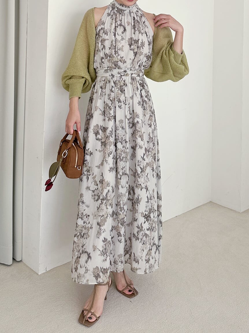 snidel スナイデル アメスリワンピ×ボレロカーデセット IVR SNIDEL アメスリワンピース×ボレロカーデセット💚 | ウサギオンライン