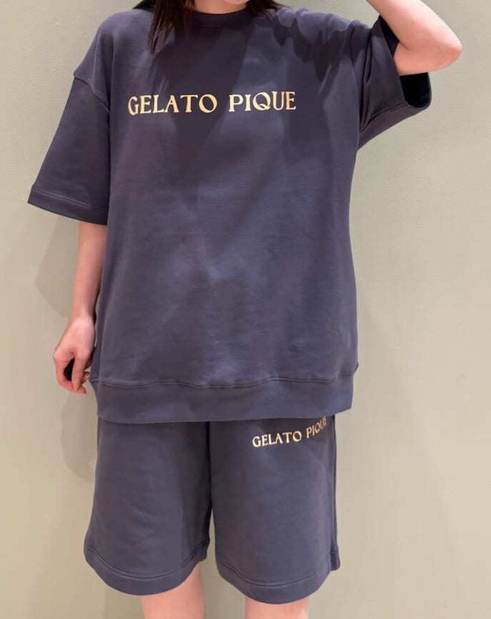 gelato pique 裏毛プルオーバー 裏毛ショートパンツ 裏毛ロングパンツ gelato pique【UNISEX】🫧裏毛プルオーバー,裏毛ハーフパンツ