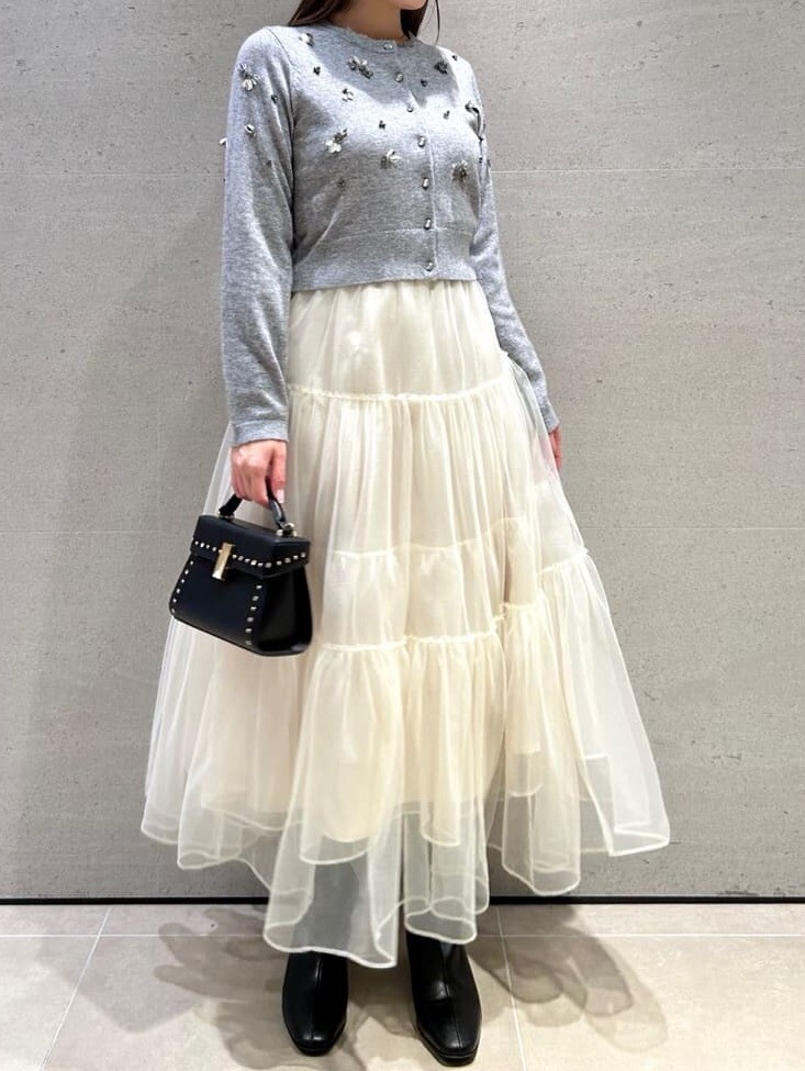 CELFORD❄️ペタルビジューカーディガン❄️ | ウサギオンラインストア