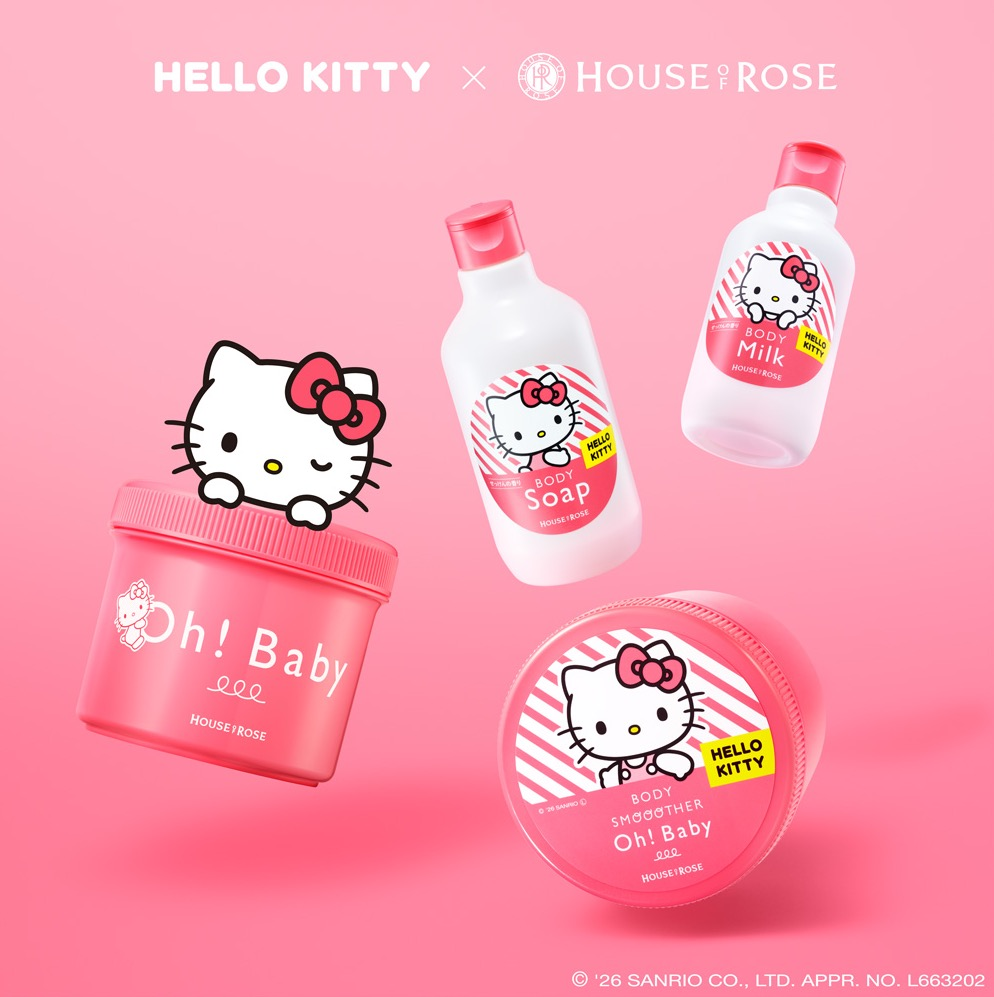 初コラボ】大人気のOh!babyボディスムーザーが“ハローキティ