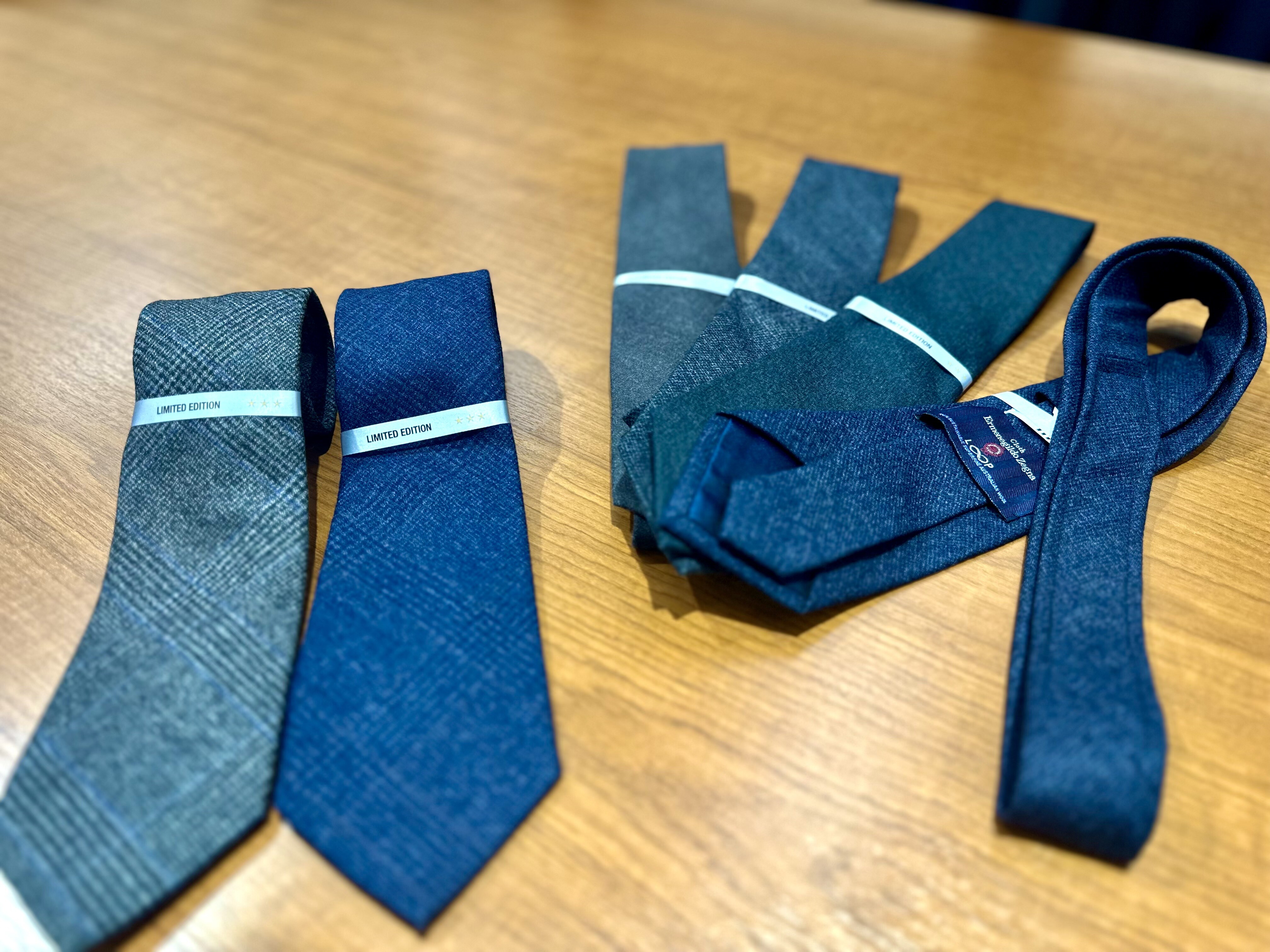 【Cloth Ermenegildo Zegna LOOP】新作ネクタイ | スーツセレクト | 那覇メインプレイス | 株式会社サンエー