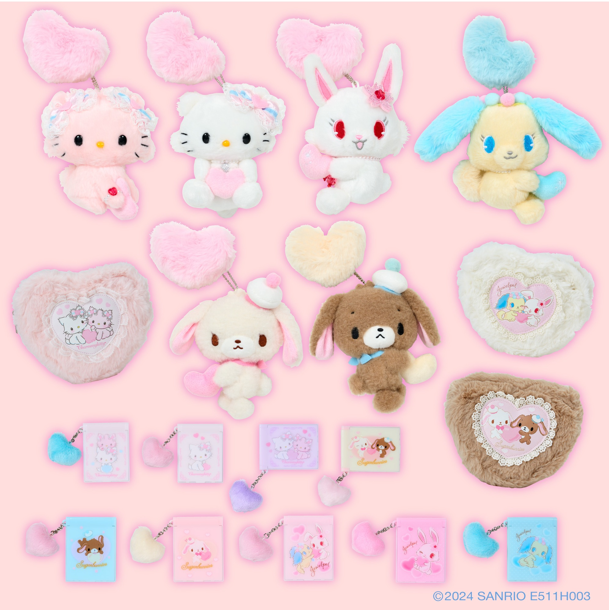 サンリオマスコットホルダー（平成うまれキャラクター ふわふわハート） Amazon.co.jp: [サンリオ] マスコットホルダー（平成うまれ