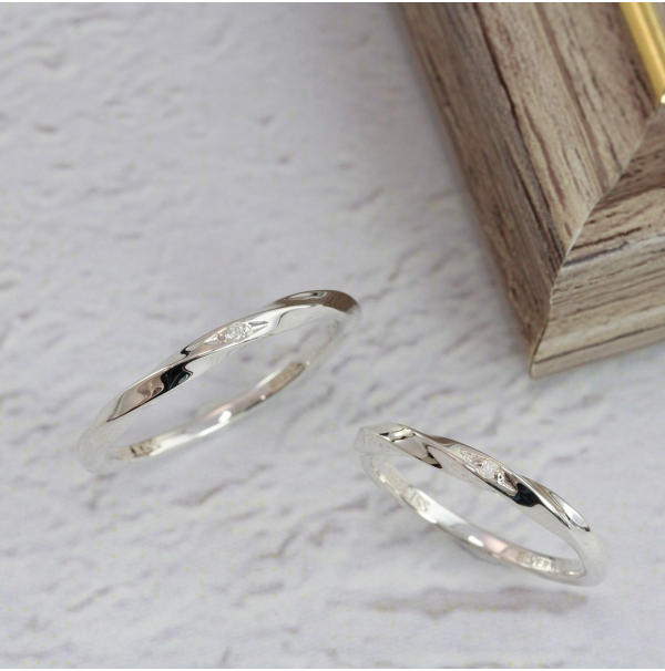 💎はじめてのペアリングに♡  ― 控えめな輝きで繋がる、ふたりの想い🍀💎