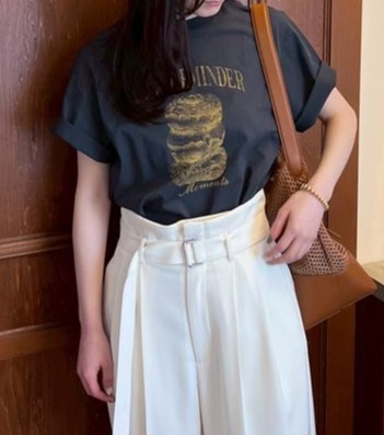 Mila Owen 🥞 一枚で存在感あるモチーフプリントTシャツ 🥞