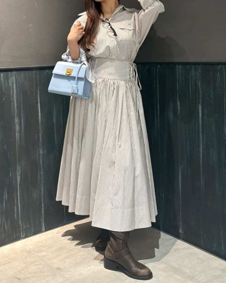 LILY BROWN 50%OFF🍒２wayボリュームシャツスカート🍒