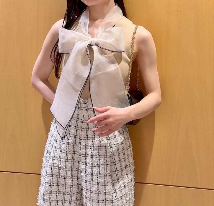 SNIDEL ✨アメスリボウタイニットプルオーバー✨