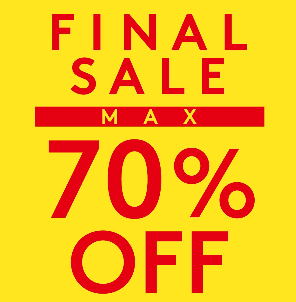 🌟MAX70%OFFのビッグSALEがスタート🌟