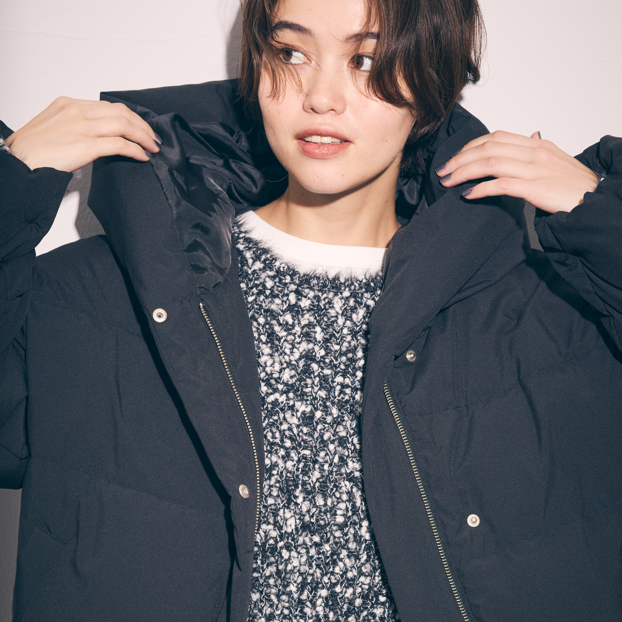 フーデッドショートダウン★