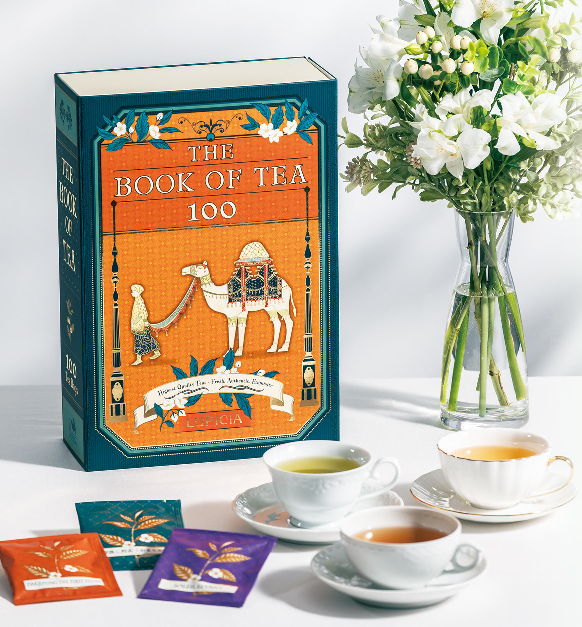 100種のお茶が紡ぐ贅沢な時間