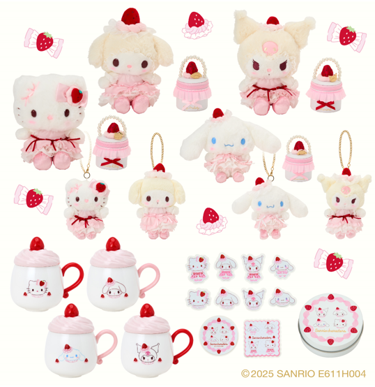 いちごホイップケーキデザインシリーズ