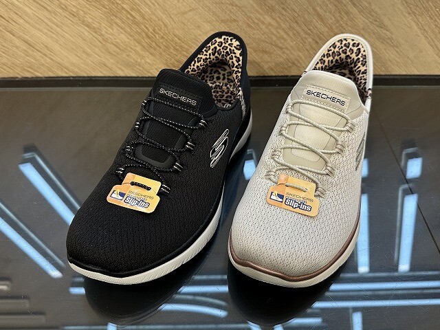 【SKECHERS】サミッツ_レオパードチック