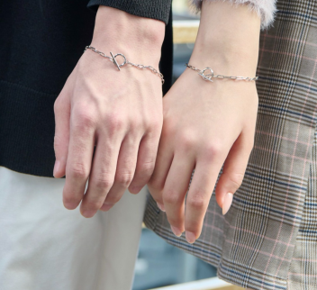 🩵新しい一年を、ふたりで。― ペアブレスレット🔗🩵