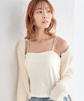 インナーを超えて、大人可愛いファッションに🎀🌹