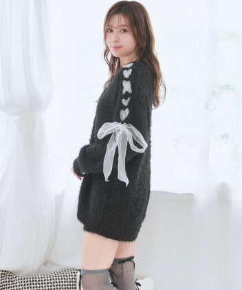 ふわふわリボンニット最強の「可愛い」が作れるルームウェア登場💖🎈