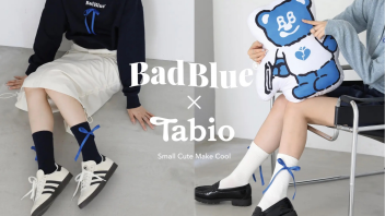 【BadBlue×Tabio】コラボソックス本日発売🧸💙