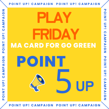 PLAY FRIDAY‼　GGMポイント５％アップ★
