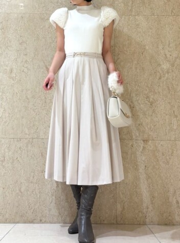 CELFORD　💎シルクブレンドショートファースリーブニット💎