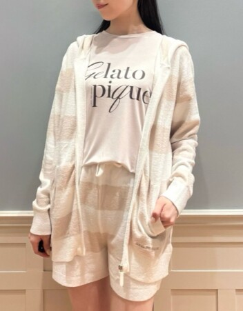 gelato pique スムーズィーlite2ボーダーアイテム🍧