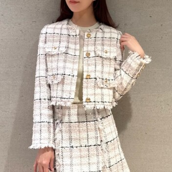 🌼【新作】SNIDEL 大人気のツイードジャケット🌼