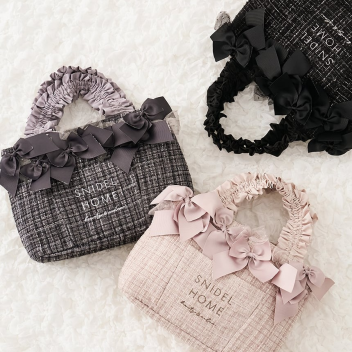 💫SNIDEL HOME【新作】ツイードバッグ💫