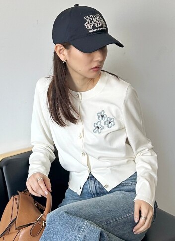 SNIDEL　【BOUQUET OF JOY】フラワーキャップ🌸🧢