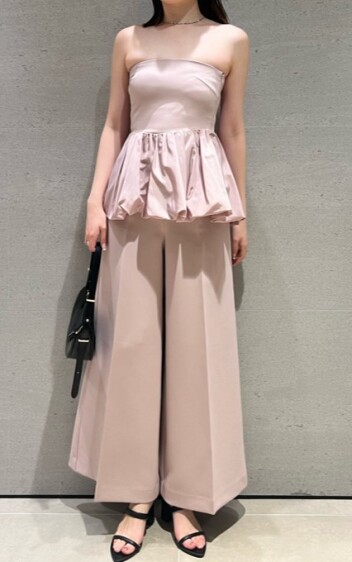 ペプラムベアトップ&パンツセット 💖SNIDEL💖