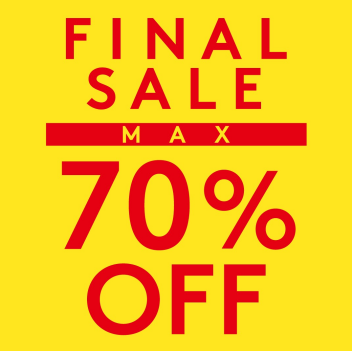 ✨FINAL SALE MAX 70%OFF✨