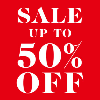 MAX50％OFF！半期に一度のBIG SALE 本日スタート！