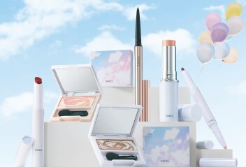 ふんわり混ざり合うカラーが立体感を生み出す限定メイク