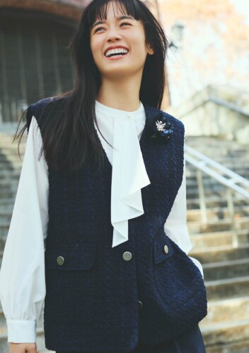 ツイードジレ★