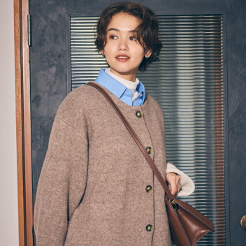 ダブルフェイスコーディガン★