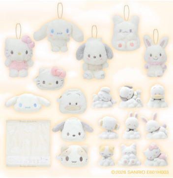 しろふわ雲でおひるねデザインシリーズ😴☁️