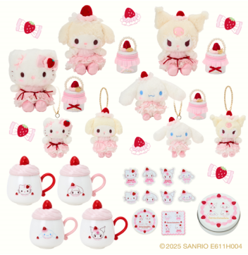 いちごホイップケーキデザインシリーズ