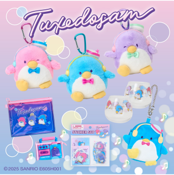 タキシードサム🐧　ダンス＆ミュージックデザインシリーズ	🎶✨		