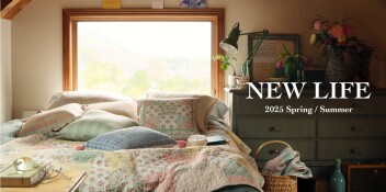 「1月22日～順次発売！春を感じる花柄とパッチワークの新作コレクション登場！」