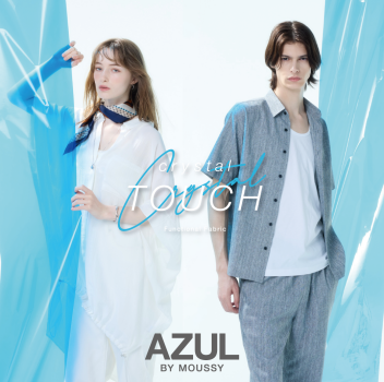接触冷感素材"CRYSTAL TOUCH”から7月の新作が登場！