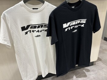 【VANSアパレル】新作入荷☆