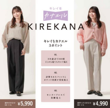 キレイをカナエル -KIREKANA- 新商品のご案内