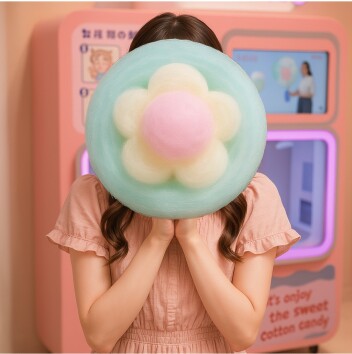 CANDY SPIN（キャンディースピン） 「わたあめ自動販売機」