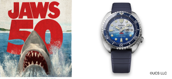 ＜セイコー プロスペックス＞より、『JAWS』公開50周年を記念した限定モデルを発売